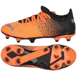Fodboldstøvler Puma Future Z 4.3 FG / AG M 106767 01 orange appelsiner og røde