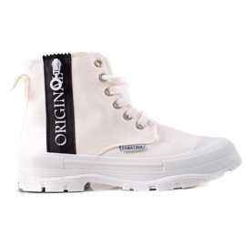 Sabatina Originale høje sneakers hvid