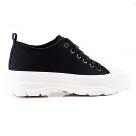 TRENDI Lav sorte sneakers