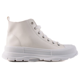 Forever Folie Moderigtige høje sneakers hvid