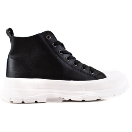 Forever Folie Moderigtige høje sneakers sort