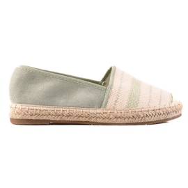 Anesia Paris Casual Espadrilles beige grøn