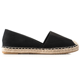 TRENDI Klassiske sorte espadriller