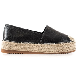 Clowse Glimrende sorte espadriller