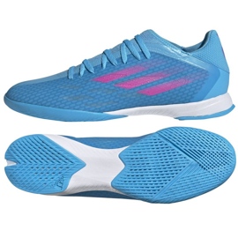 Adidas X Speedflow.3 In M GW7489 fodboldstøvler blå blå