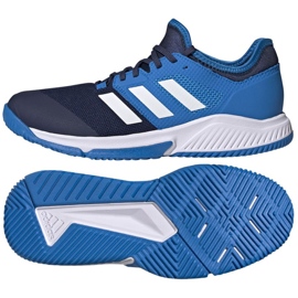 Indendørssko adidas Court Team Bounce M GW5063 blå blå og marineblå