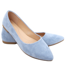 Charita Blue ballerinaer til kvinder blå