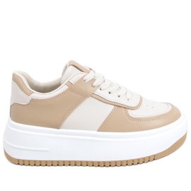 Dhara Beige sneakers til kvinder