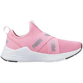 Puma Wired Run Slip On Summer Jr 383732 01 lyserød