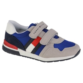 Tommy Hilfiger Low Cut Velcro Sneaker T1B4-32236-1040X602 grå