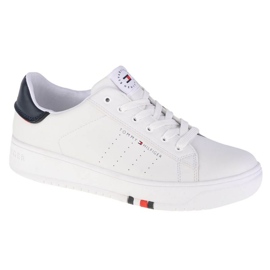 Sko Tommy Hilfiger Low Cut Sneaker Sneaker W T3B4-32222-1355X336 hvid