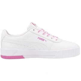 Puma Carina Logomania W 383906 02 hvid lyserød