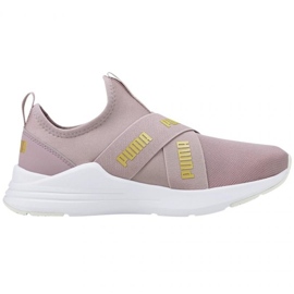 Puma Wired Run Slipon Wmns sko 382299 05 lyserød