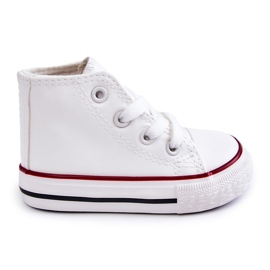 Høje børnesneakers White Marney hvid