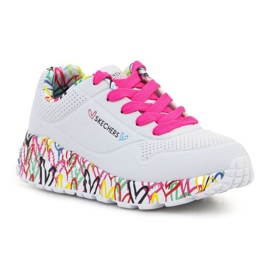 Skechers Lovely Luv 314976L-WMLT sko hvid