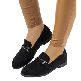 Selene sorte loafers til kvinder