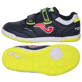 Joma Top Flex 2203 Jr TPJS2203INV fodboldstøvler marine blå blå og marineblå