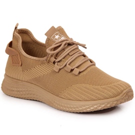 Sportssko Nyheder EVENTO 21TX02-3634 Dk.beige