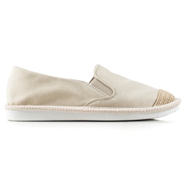 TRENDI Casual Beige Espadrilles