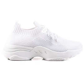 Renda Hvide sneakers med snøre