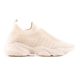 Sweet Shoes Slip-on sportssneakers beige