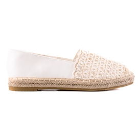Lucky Shoes Flettet Espadrilles beige
