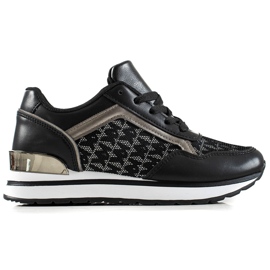 Sweet Shoes Stilfulde sorte sneakers