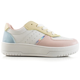 TRENDI Moderigtige sneakers flerfarvet