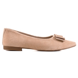 Filippo Beige pumps i læder