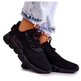 Damesportssko Memory Foam Big Star JJ274273 Sort
