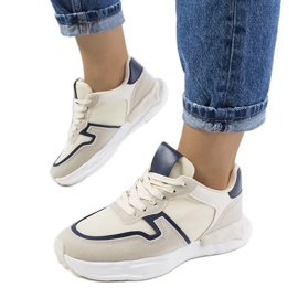 Beige Misano sneakers til kvinder