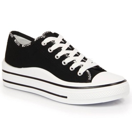 Sneakers på platformen S. Barski W OLI156A sort