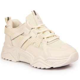 Wedge sneakers Nyheder W EU649B beige