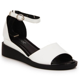 Kilesandaler Vinceza W JAN102B hvid
