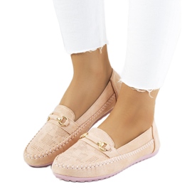 Imogen pink dame loafers lyserød