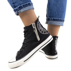 Sorte Vicola ankelsneakers