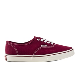 Hør rødbrune herresneakers