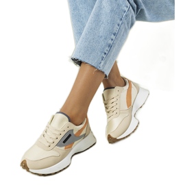 Onorato beige sneakers til kvinder