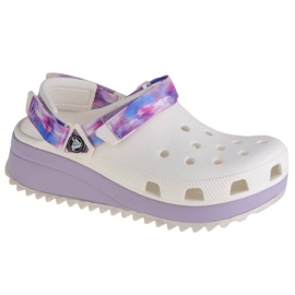 Crocs Classic Hiker Dream Clog W 207772-577 hvid violet