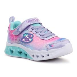 Skechers S Lights Flutter Heart Lights sko 302315-LVMT lyserød