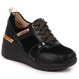 Wedge sneakers S. Barski W OLI160 sort