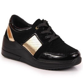 Wedge sneakers S. Barski W OLI162A sort