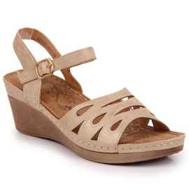 Kilesandaler Jezzi W EVE350A beige