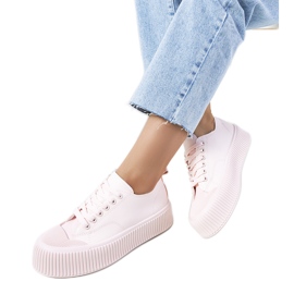 Moises pink damesneakers lyserød