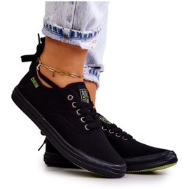 Lette damesneakers Big Star JJ274261 Sort