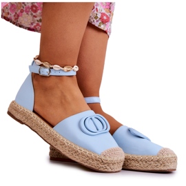 FE1 Espadriller Med Blå Nells Ornament