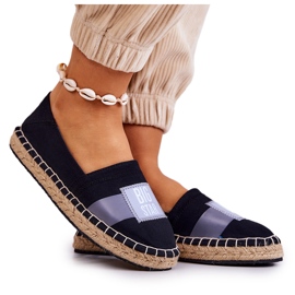 Kvinder Slip-On Espadrilles Big Star JJ274963 Sort