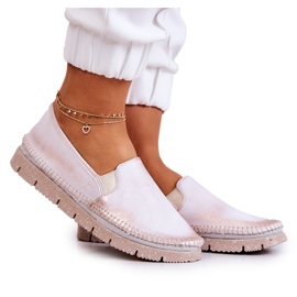 Slip-on sko til kvinder Maciejka 03512-28 Lys pink lyserød