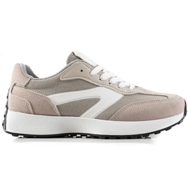 TRENDI Klassiske sportssko beige