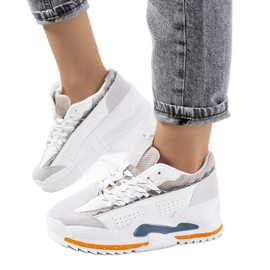 Savanne hvide sneakers til kvinder